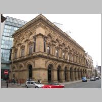 Edward Walters, Free Trade Hall (1855),  Manchester, photo by Bernt Rostad on Wikipedia.jpg